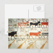 De zeven hemelkoeien en de heilige stier briefkaart (Voorkant / Achterkant)