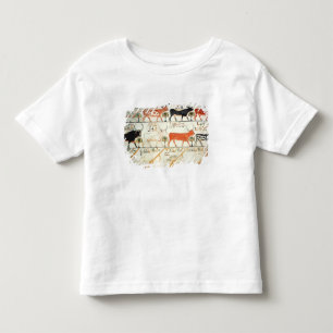De zeven hemelse koeien en de heilige stier kinder shirts