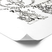 De zeven liberale kunsten poster (Hoek)