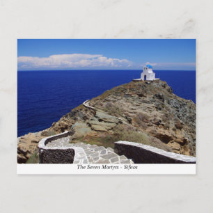 De zeven martelaren - Sifnos Briefkaart
