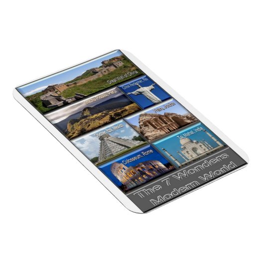 De zeven moderne Wonderwereld - Magneet (Rechterzijde)