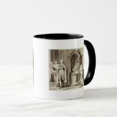 De zeven opmerkingen: Confession, 1779 (pen, bruin Mok (Voorkant rechts)