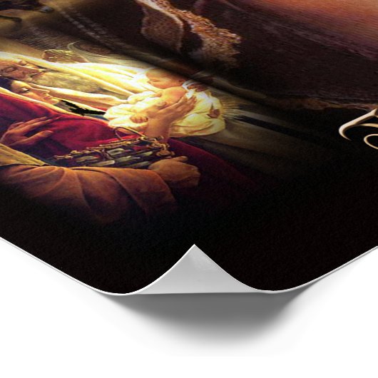 De zeven pijlen van onze dame. poster (Hoek)