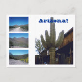 De zeven van Arizona. Briefkaart (Voorkant)