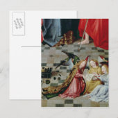 De zeven vreugde van het Maagd Altarstuk Briefkaart (Voorkant / Achterkant)