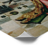 De zeven vreugde van het Maagd Altarstuk Poster (Hoek)