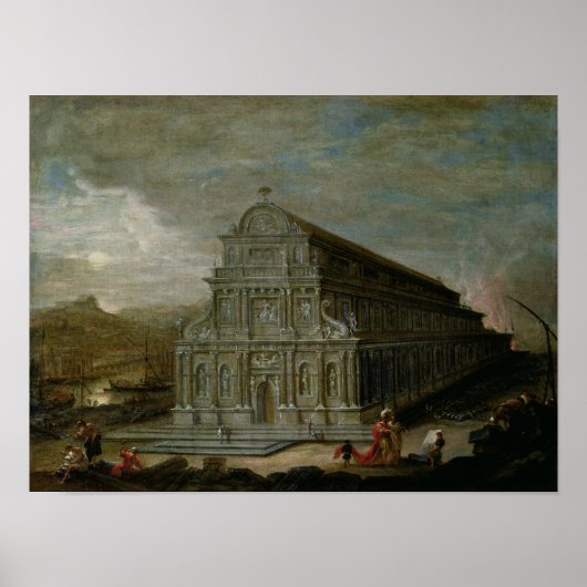 De zeven wereldwonderen poster (Voorkant)