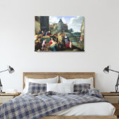 De zeven wetten van Mercy Canvas Afdruk (Insitu (Slaapkamer))