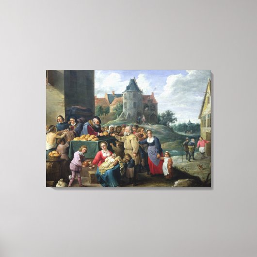 De zeven wetten van Mercy Canvas Afdruk (Voorkant)