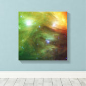 De zeven zussen, ook bekend als de feiades canvas afdruk (Insitu (Houten vloer))