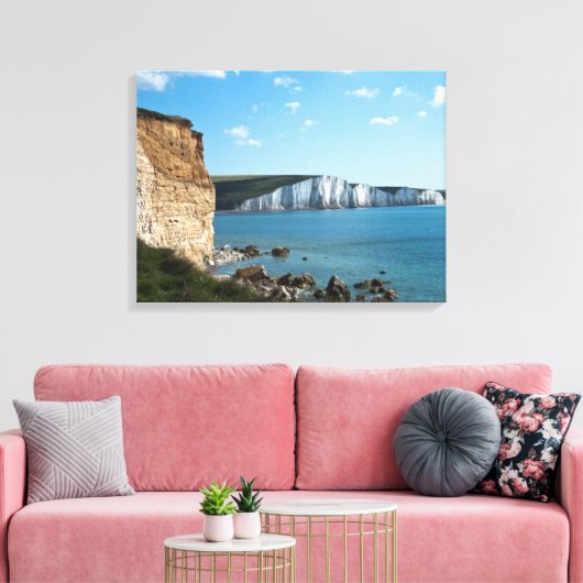 De zeven zusters die het schilderwerk van het Sist Canvas Afdruk (Insitu (Woonkamer))