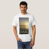 De zevende dag is nog steeds het T-shirt van Sabba (Voorkant volledig)