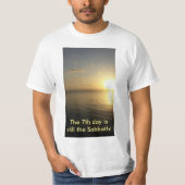 De zevende dag is nog steeds het T-shirt van Sabba (Voorkant)