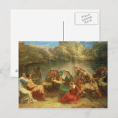 De zevende dag van het decameron briefkaart (Voorkant / Achterkant)