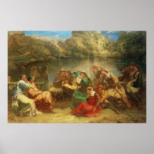 De zevende dag van het decameron poster (Voorkant)