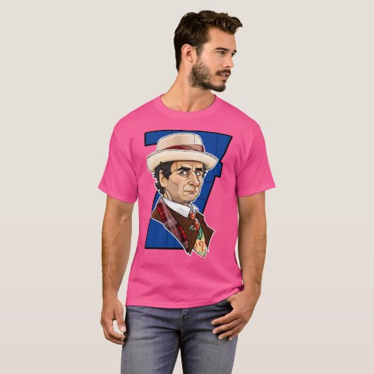 De zevende dokter t-shirt (Voorkant volledig)