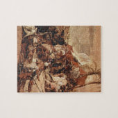 De zevende kruistocht tegen Jeruzalem door Frances Legpuzzel (Horizontaal)