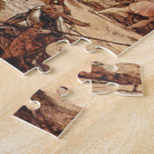 De zevende kruistocht tegen Jeruzalem door Frances Legpuzzel (Zijkant)