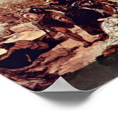 De zevende kruistocht tegen Jeruzalem Poster (Hoek)