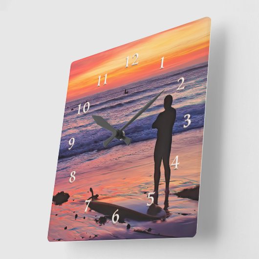 DE ZEVENDE OORLOG VIERKANTE KLOK (Hoek)