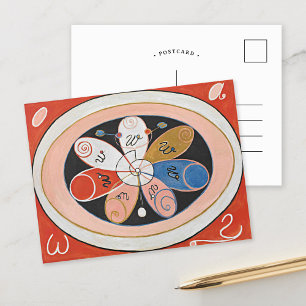 De zevenpuntige sterren   Hilma af Klint Briefkaart