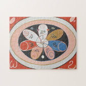 De zevenpuntige sterren | Hilma af Klint Legpuzzel (Horizontaal)