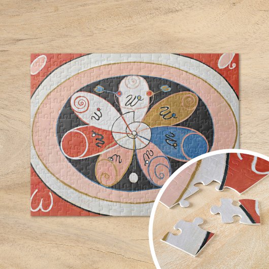 De zevenpuntige sterren | Hilma af Klint Legpuzzel