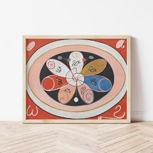 De zevenpuntige sterren   Hilma af Klint Poster