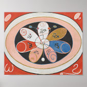 De zevenpuntige sterren | Hilma af Klint Poster (Voorkant)