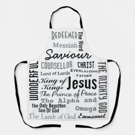 De zeventien namen van Jezus Christelijk Schort