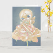 De "zieken namen" Wenskaart toe Kaart (Gele Bloem)