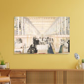 De ziekenboeg tijdens een canvas afdruk (Insitu (Woonkamer))