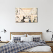 De ziekenboeg tijdens een canvas afdruk (Insitu (Slaapkamer))