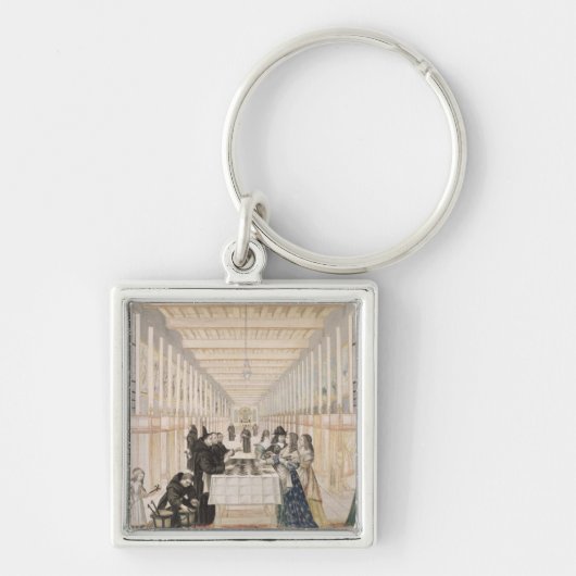 De ziekenboeg tijdens een sleutelhanger (Voorkant)