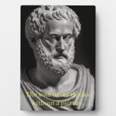 De ziel denkt nooit zonder afbeelding fotoplaat (voorkant)