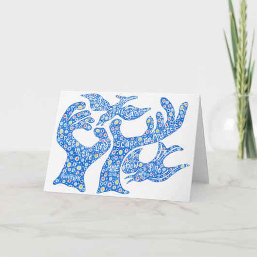 De ziel kan niet rusten. kaart (Voorkant)