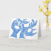 De ziel kan niet rusten. kaart (Gele Bloem)