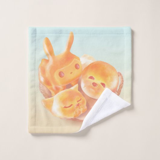 De ziel van brood bad handdoek (Wasdoekje)