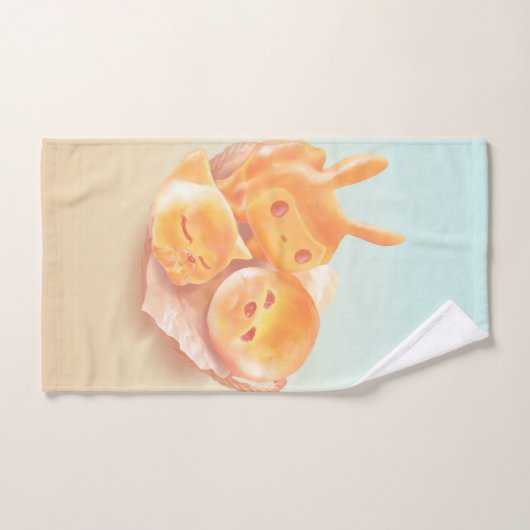 De ziel van brood bad handdoek (Handdoek)