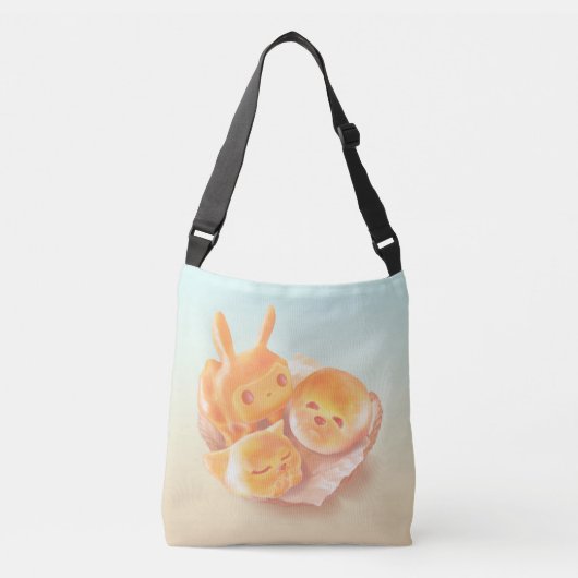 De ziel van brood crossbody tas (Voorkant)