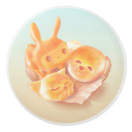 De ziel van brood keramische knop