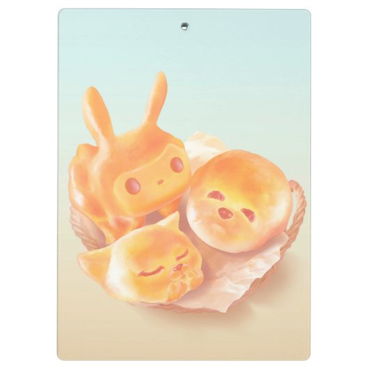 De ziel van brood klembord (Achterkant)