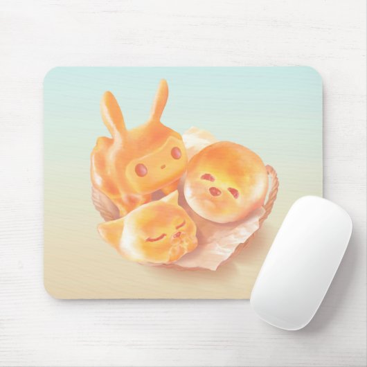 De ziel van brood muismat (Met muis)