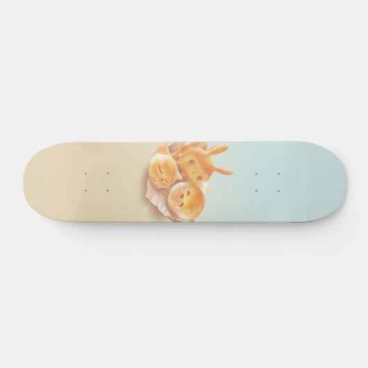 De ziel van brood persoonlijk skateboard (Horizontaal)
