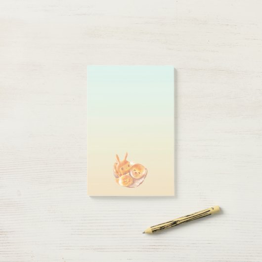 De ziel van brood post-it® notes (Op bureau)
