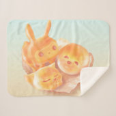 De ziel van brood sherpa deken (Voorkant (horizontaal))