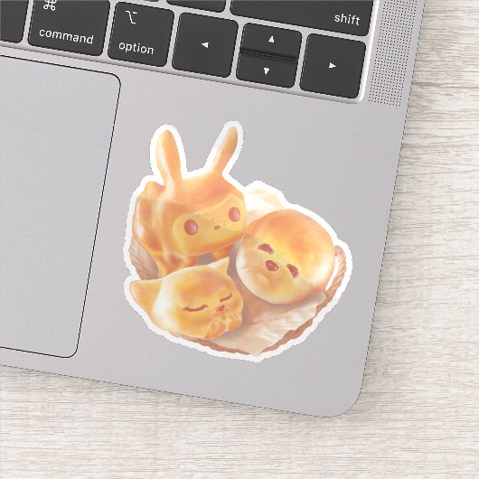 De ziel van brood sticker (Detail)