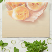 De ziel van brood theedoek (Gevouwen)