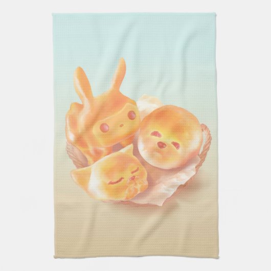 De ziel van brood theedoek (Verticaal)