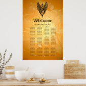 De ziel van de melodie, een gouden sleutel met vle poster (Keuken)